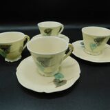 Coffee cups - Royal factory of Limoges D'Artois