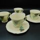 Coffee cups - Royal factory of Limoges D'Artois