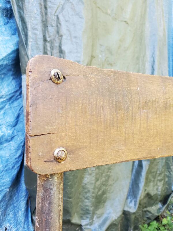 Chaise d'atelier vintage 50