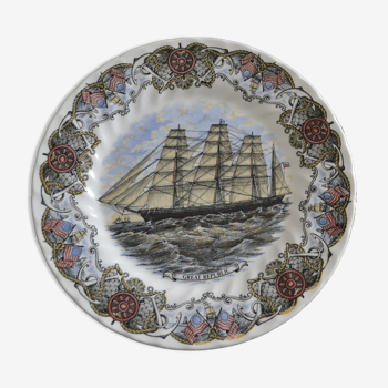 Churchill, TallShips plate, boat décor