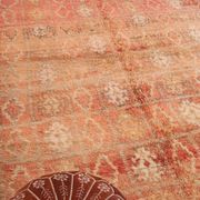 Peach Vintage Moroccan Rug 176 x 287 cm, Berber Wool Rug, Handmade Boho Rug