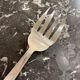 Christofle service range, silver metal, Gabon model