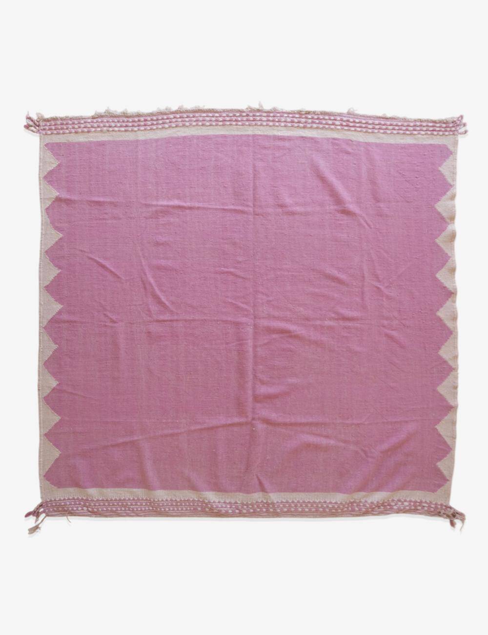 Pink Kilim Rug - 292 x 286 cm