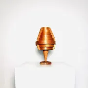 Model B-119/1 Pine Veneer Conical Table Lamp By Hans-Agne Jakobsson For Ab Markaryd, Sweden 1960S