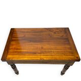Table italienne en noyer, années 1950