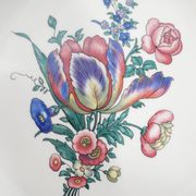 Series of 8 vintage hollow plates edited by Villeroy and Boch