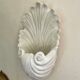 Art Deco shell wall lamp 49cm