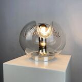 TA21 Futura wavy glass table lamp by Peill and Putzler 1960