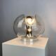 TA21 Futura wavy glass table lamp by Peill and Putzler 1960