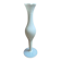 Petit vase soliflore en opaline blanche – Élégance vintage