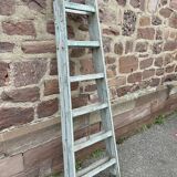 Large vintage ladder painter's stepladder 1950 vintage step ladder