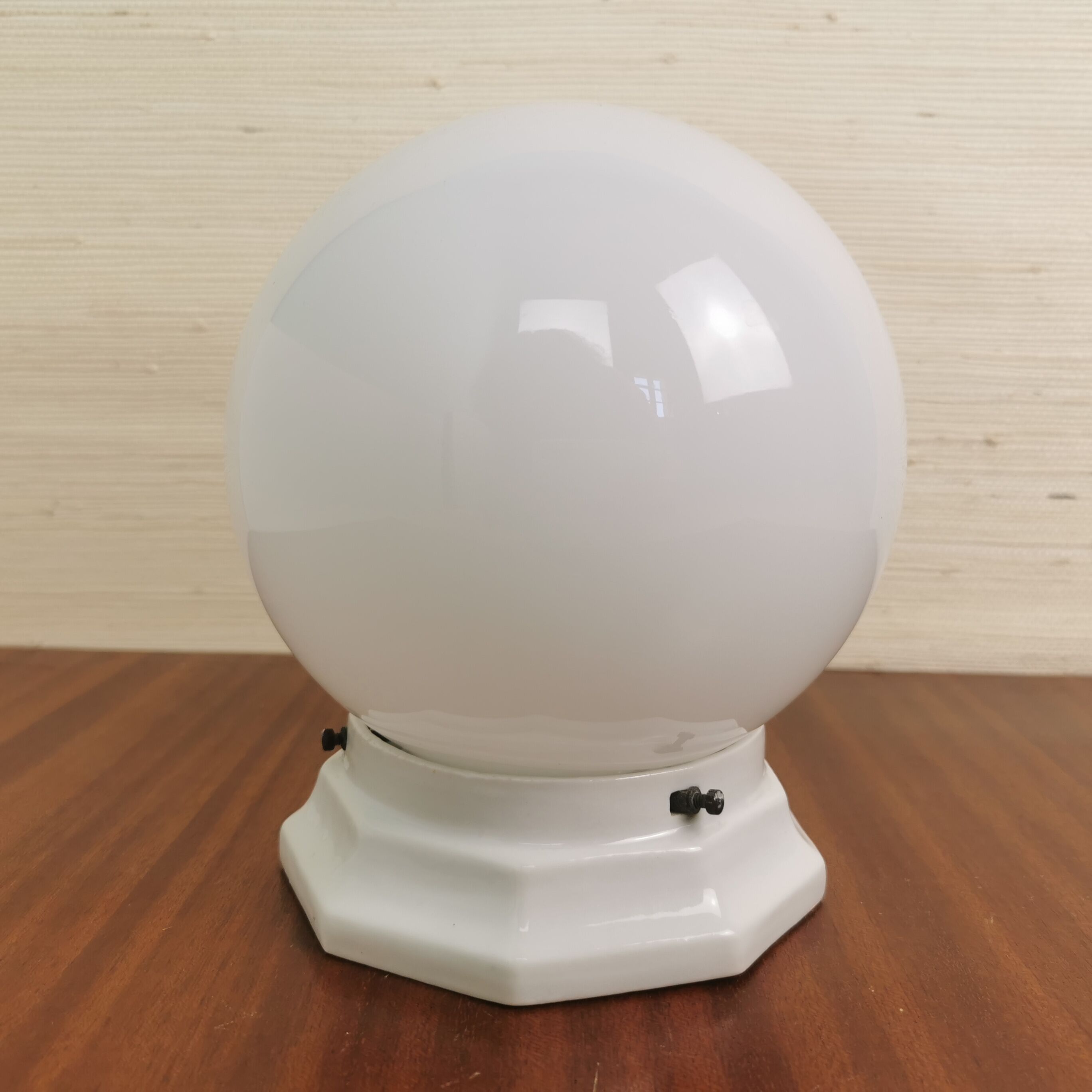 Ceiling lamp opaline ball
