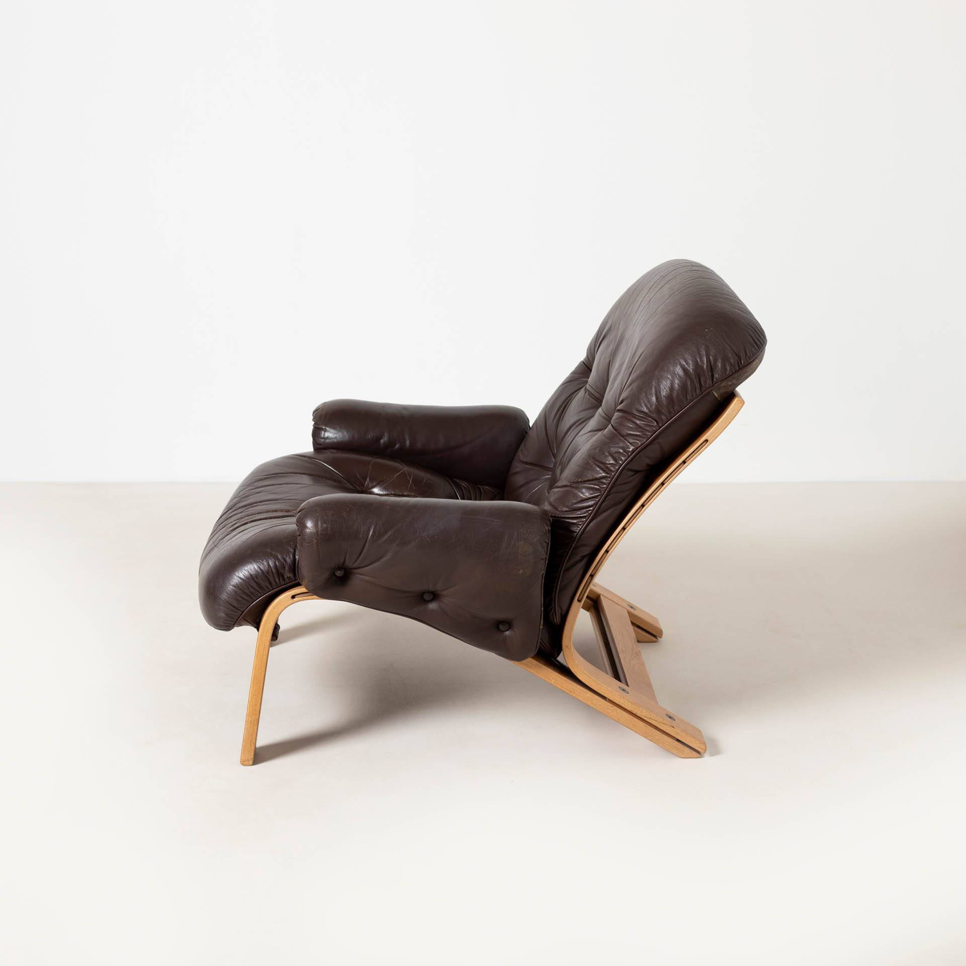 Ry Wing lounge chair designed by Elsa and Nordahl Solheim for RYBO Mobler