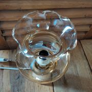 Original bedside desk lamp Alabaster Globe tulip vintage antique glass