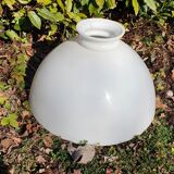 White opaline lampshade