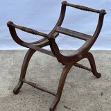 Curule stool without seat