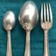 Art Deco Baptism Set Metal + Stamps