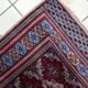 Antique Uzbek Bukhara handmade rug 94cm x 125cm (1920s)