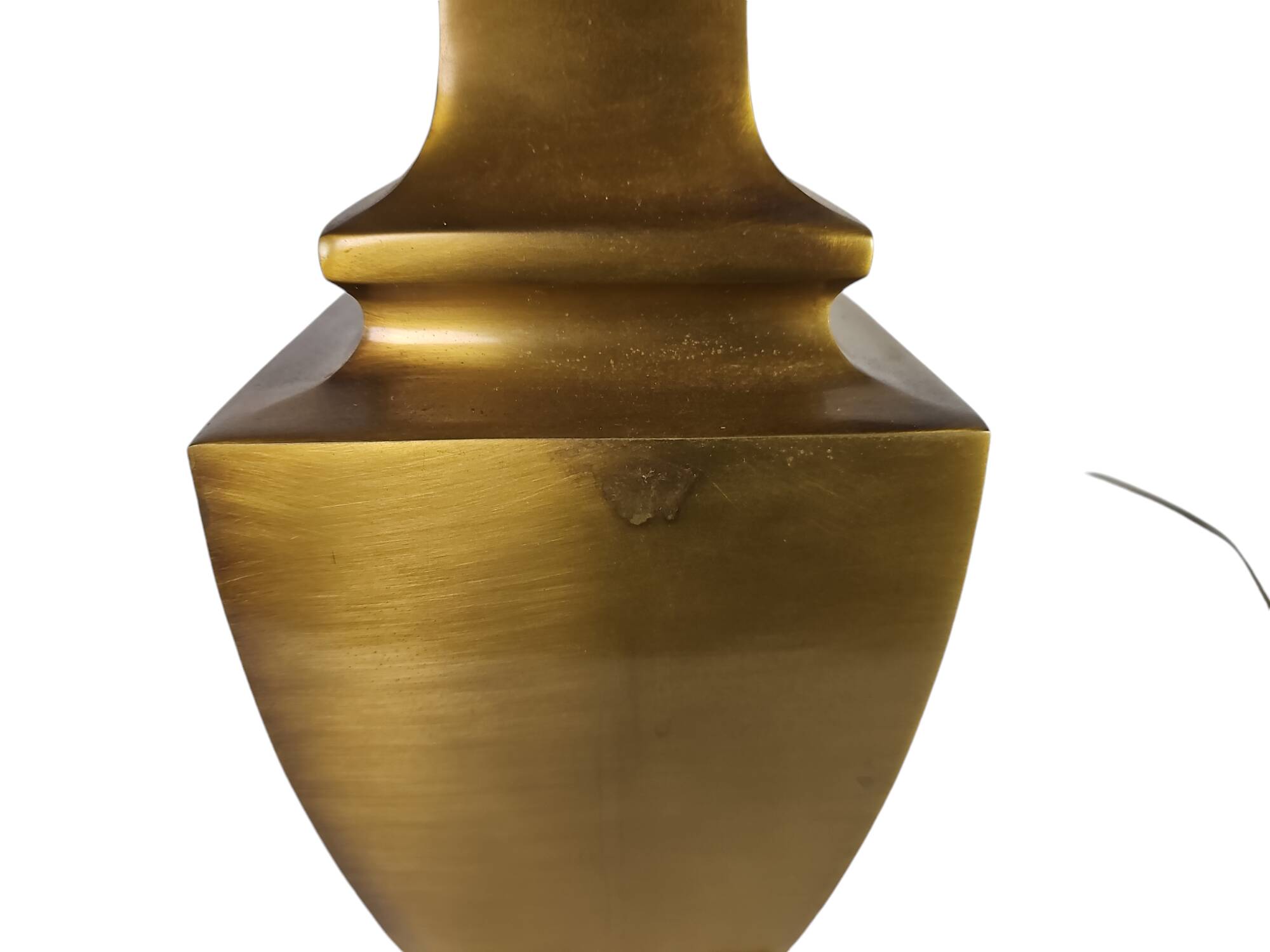 Hollywood Regency - DeKnudt - Style Maison Jansen - messing - goud - lampe de table - années 80