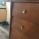 Bureau scandinave années 60 pieds compas