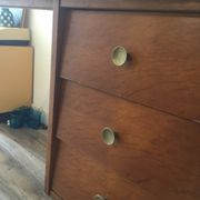 Bureau scandinave années 60 pieds compas