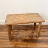 Vintage Minimalist Brutalist Stool