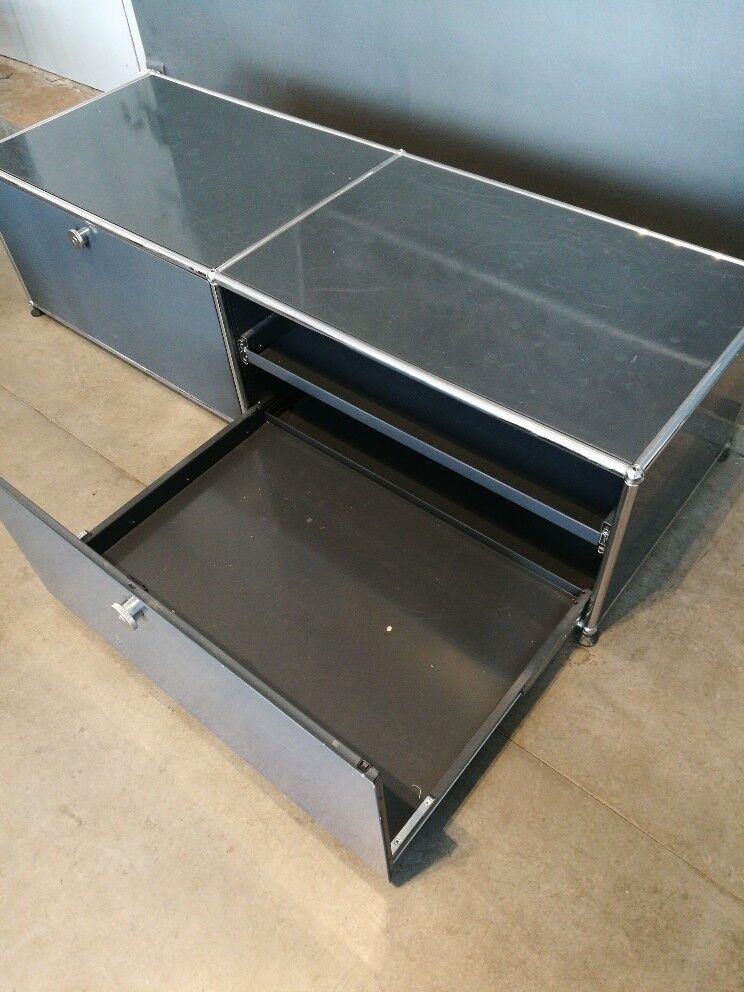 USM Haller meuble de rangement metal 1980