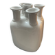 Vintage soliflore vase in glazed ceramic
