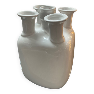 Vase vintage soliflore en céramique émaillée