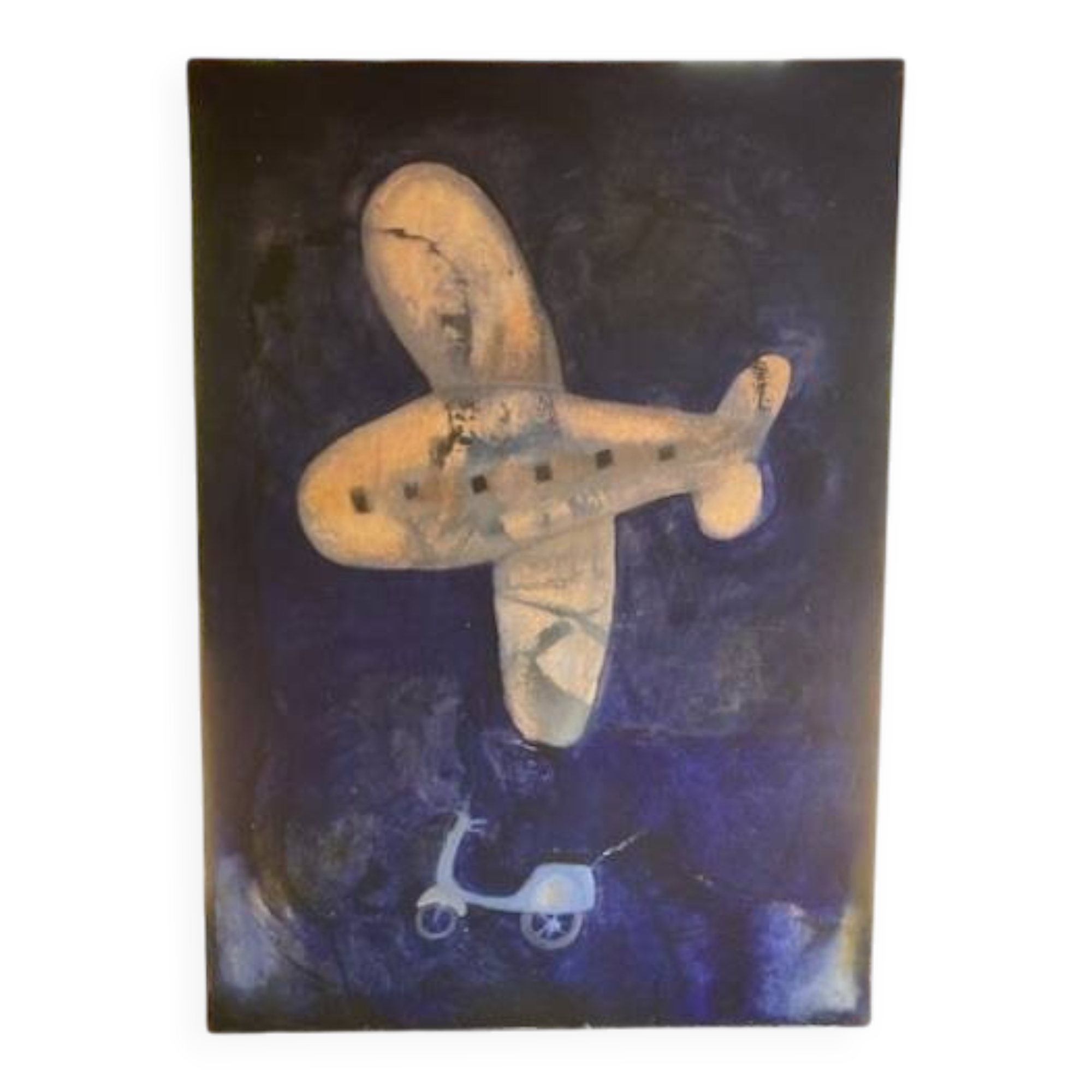 Joli tableau peinture décoratif.