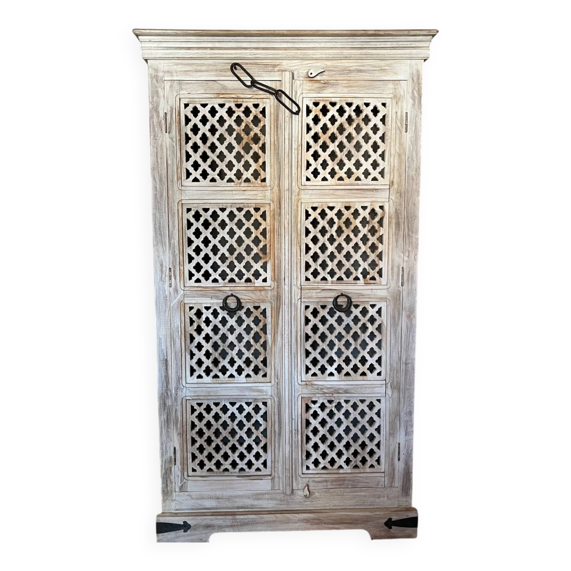 Handcrafted wooden cabinet