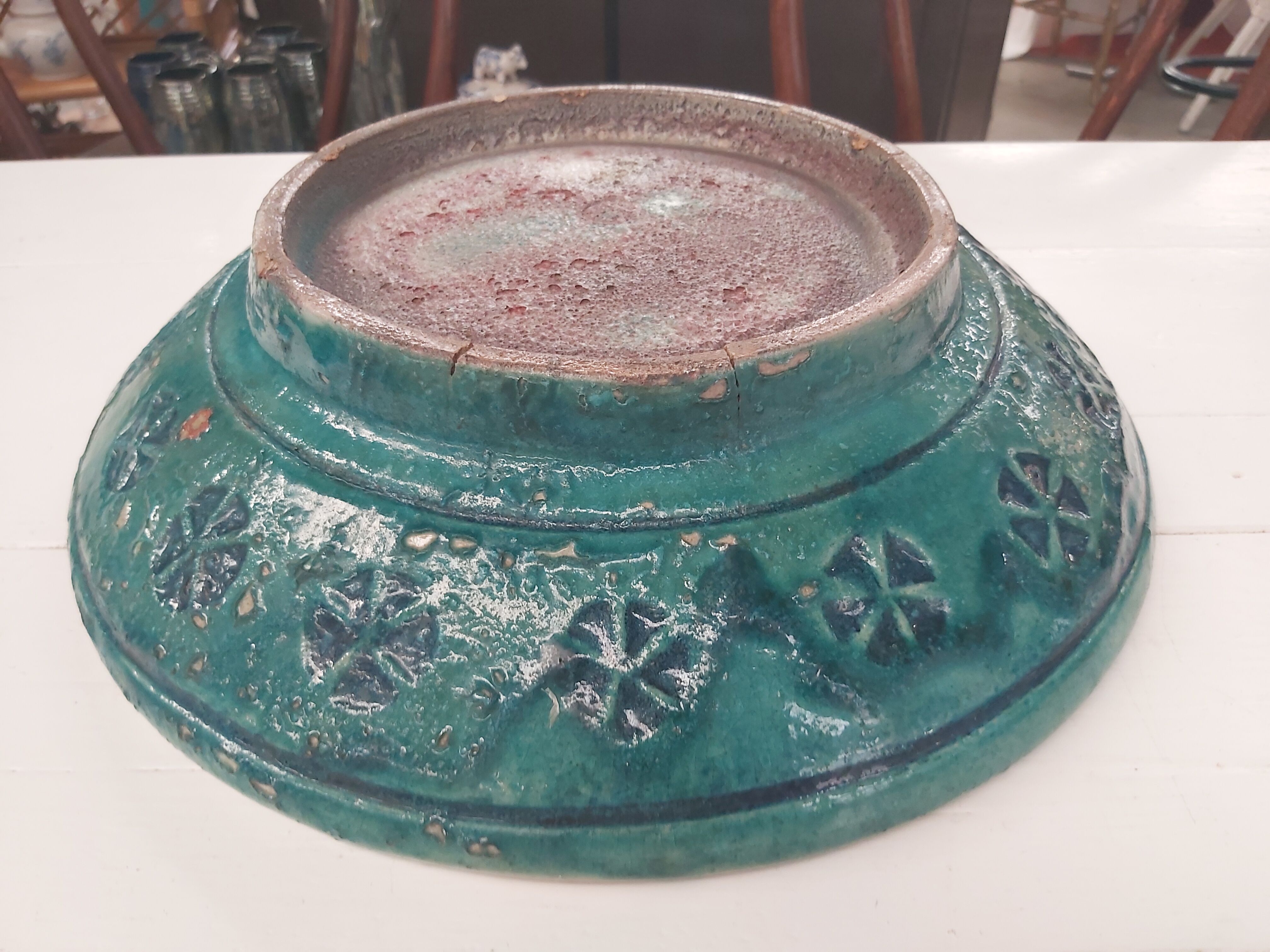 Cracked ceramic oriental cut