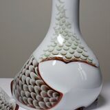 Vintage 80s Haviland Castel decanter & miniature duo from Sandoz for Chabot