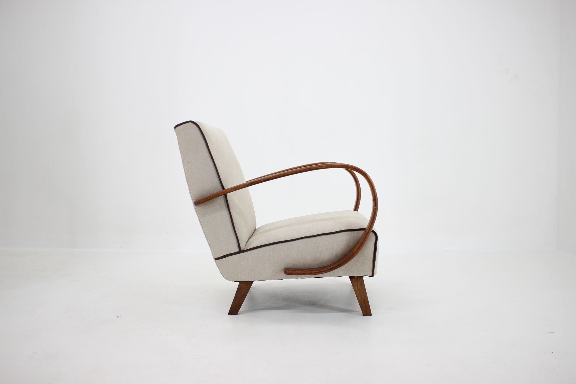 1950s Jindrich Halabala Armchair, Czechoslovakia