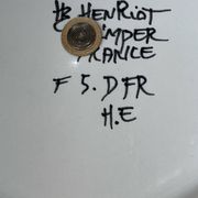 Quimper Henriot earthenware display or mute servant