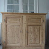 Vintage sideboard in raw pitchpin