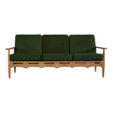 brutalist sofa | couch | 1960s | oak | Danish