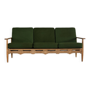 brutalist sofa | couch | 1960s | oak | Danish