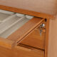 Bureau vintage chêne 1960