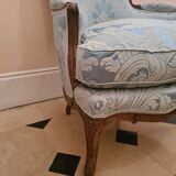 Shepherdess Louis XV era, stamped NT. Porrot