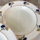Set of 5 hollow plates Iron Earth model "Romeo" early XXth