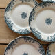 6 antique dinner plates