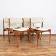 Mid-Century Danish Teak Dining Chairs by Erik Buch for O.D. Møbler, 1960s, Set of 4