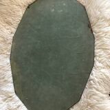 Antique dodecagon art deco beveled mirror