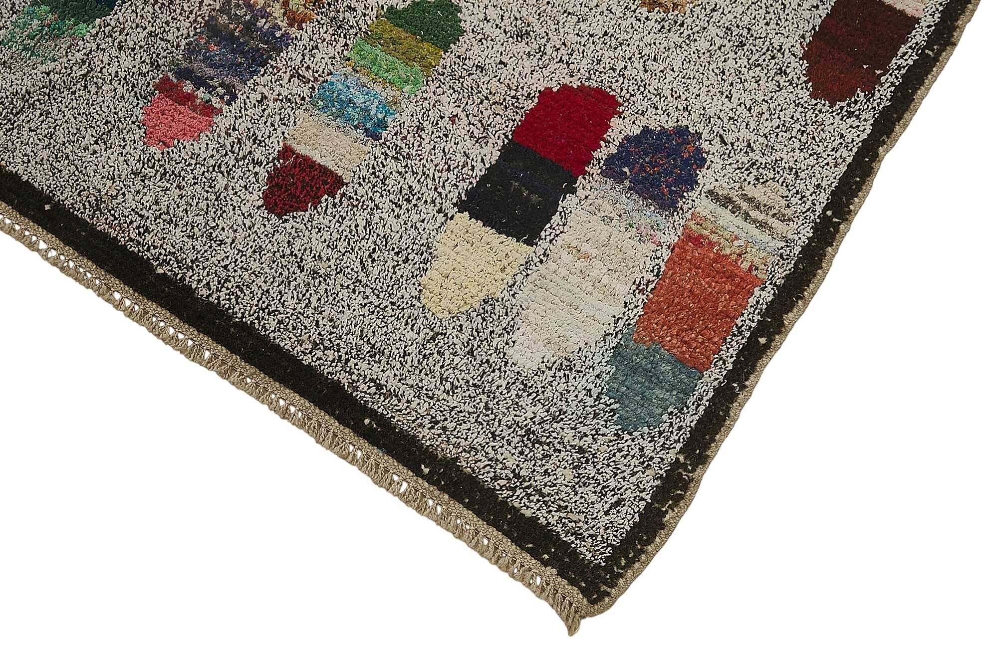 Tapis boho recyclé turc fait main 170 cm x 240 cm