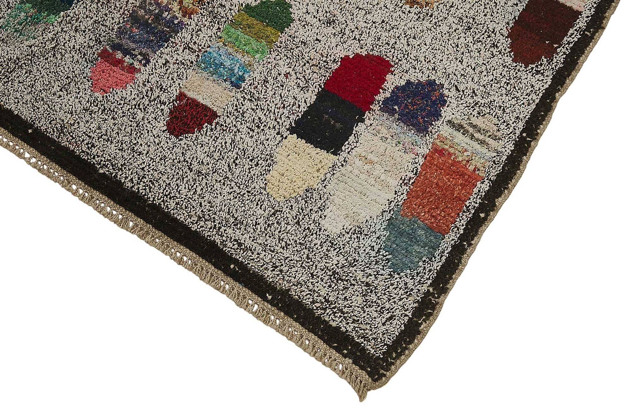 Tapis boho recyclé turc fait main 170 cm x 240 cm