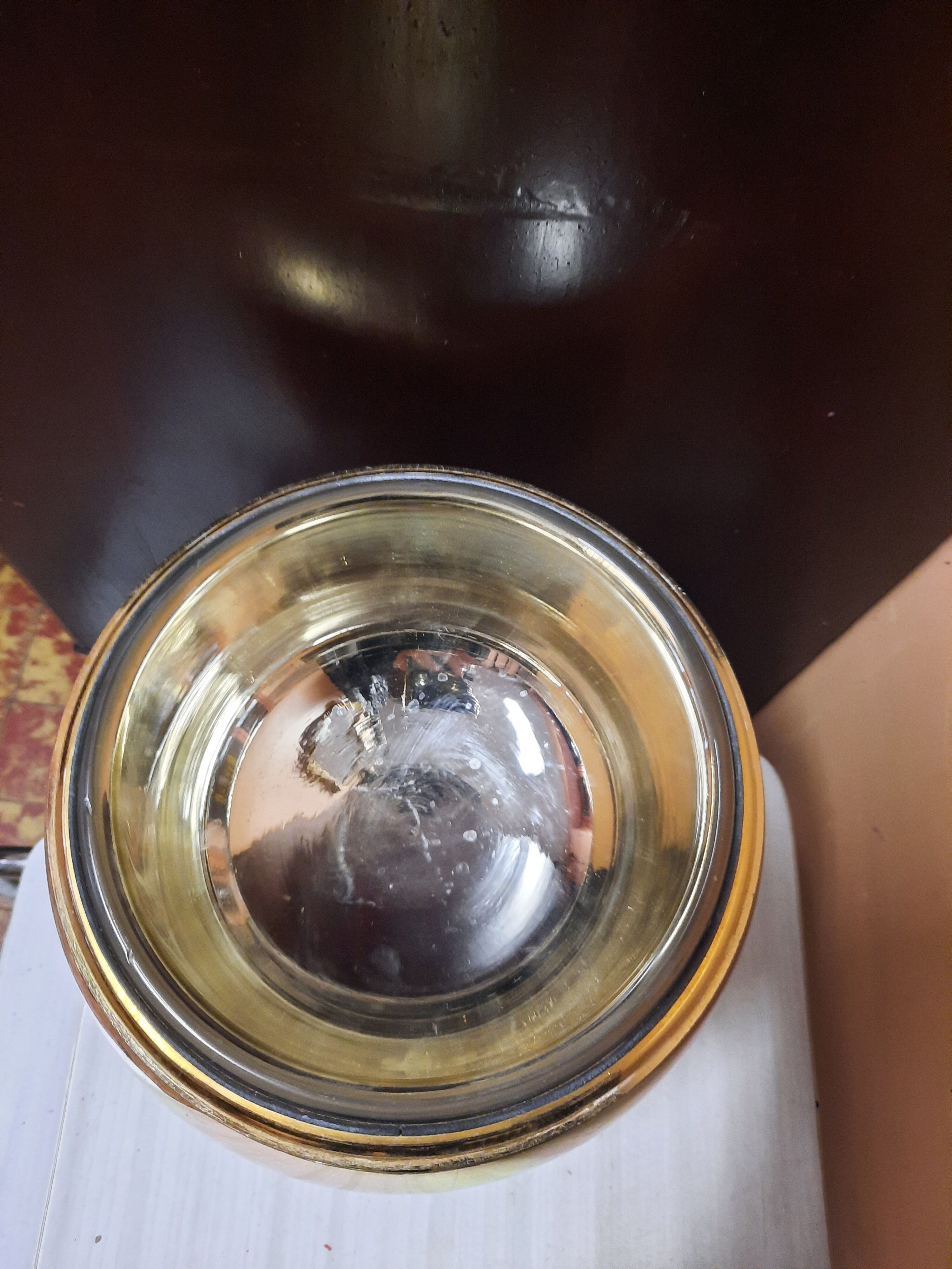 Seau a glace pomme doré