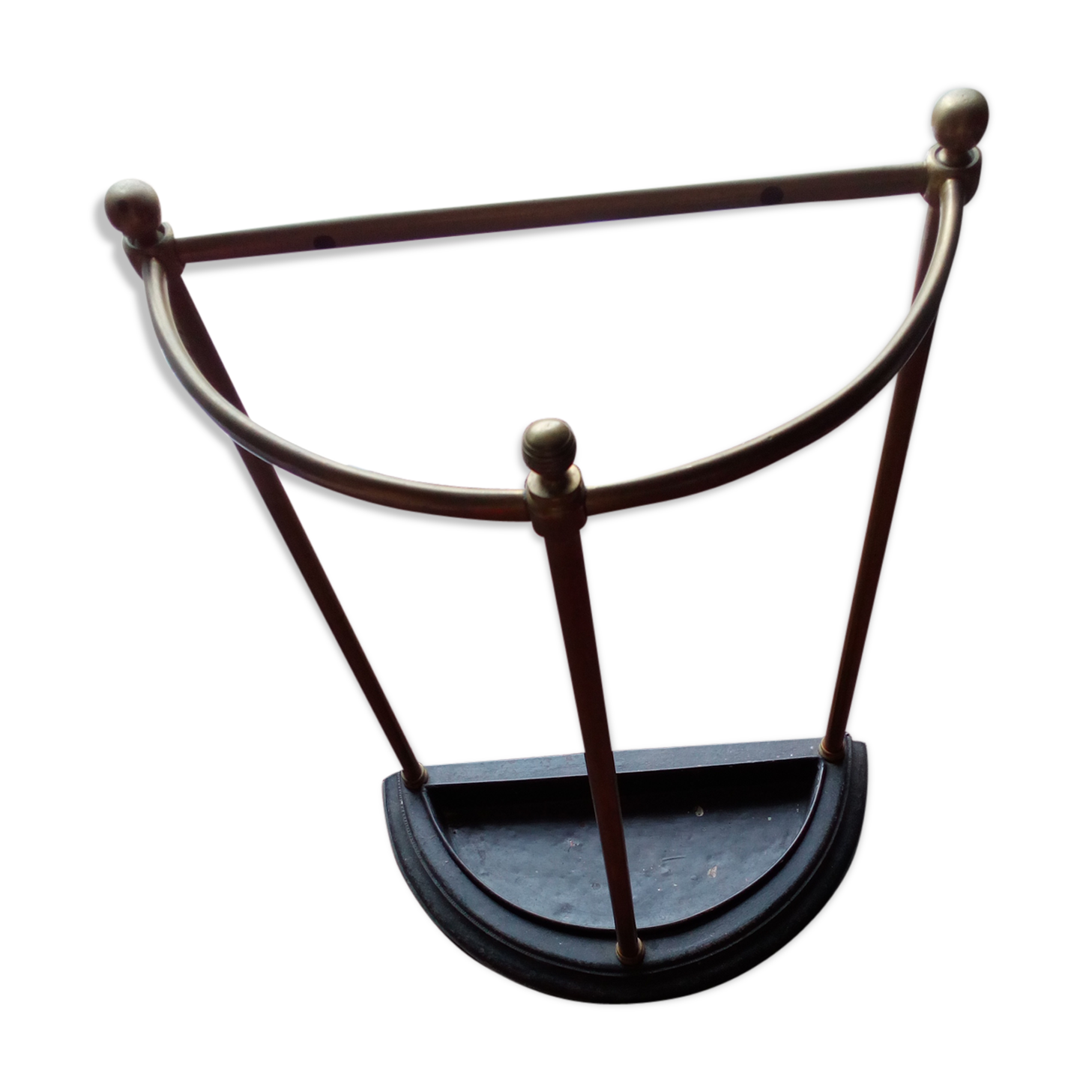 Brass umbrella holder