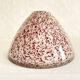 Murano vase in speckled glass paste