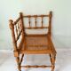 Art Nouveau corner chair